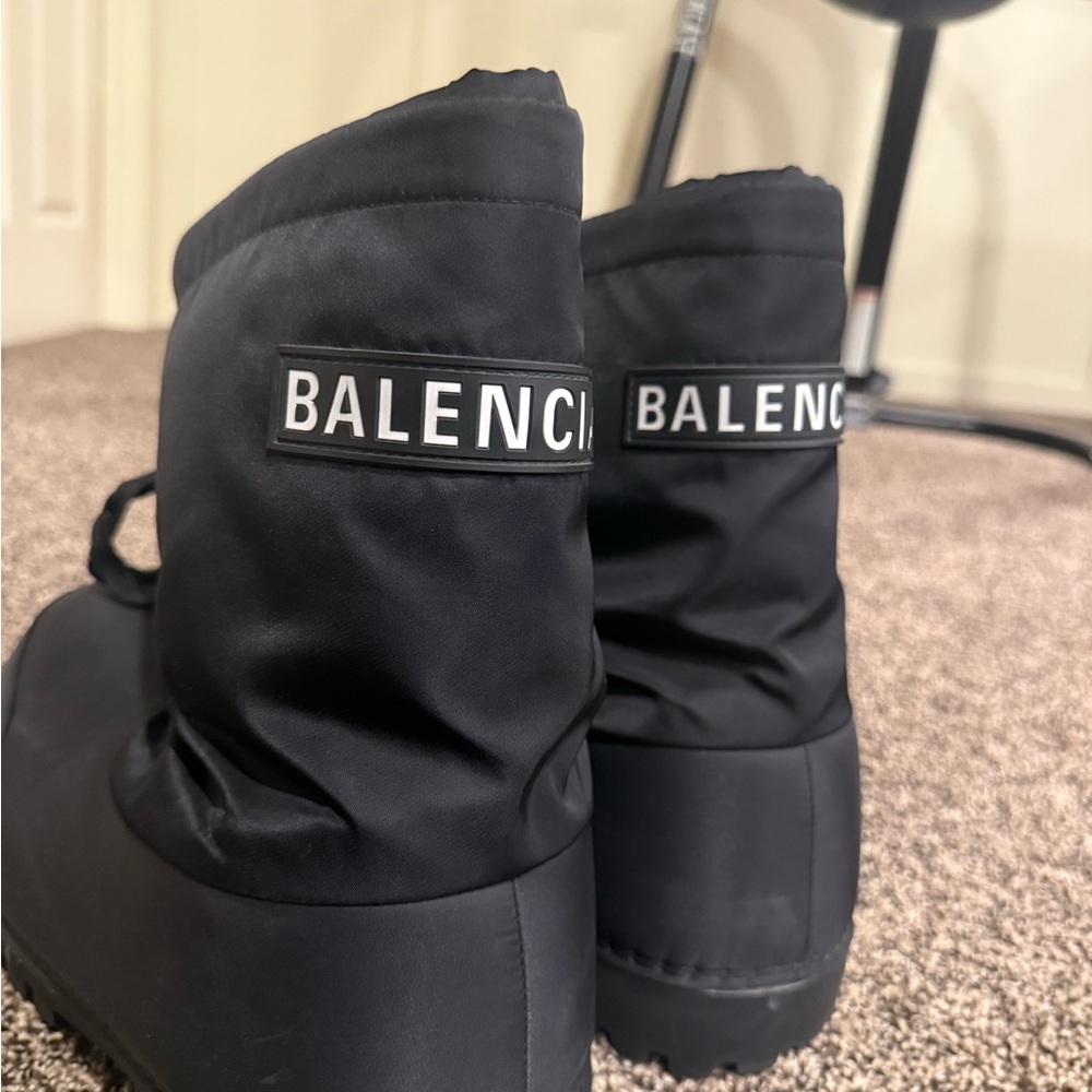 Balenciaga Black Ankle Boots
